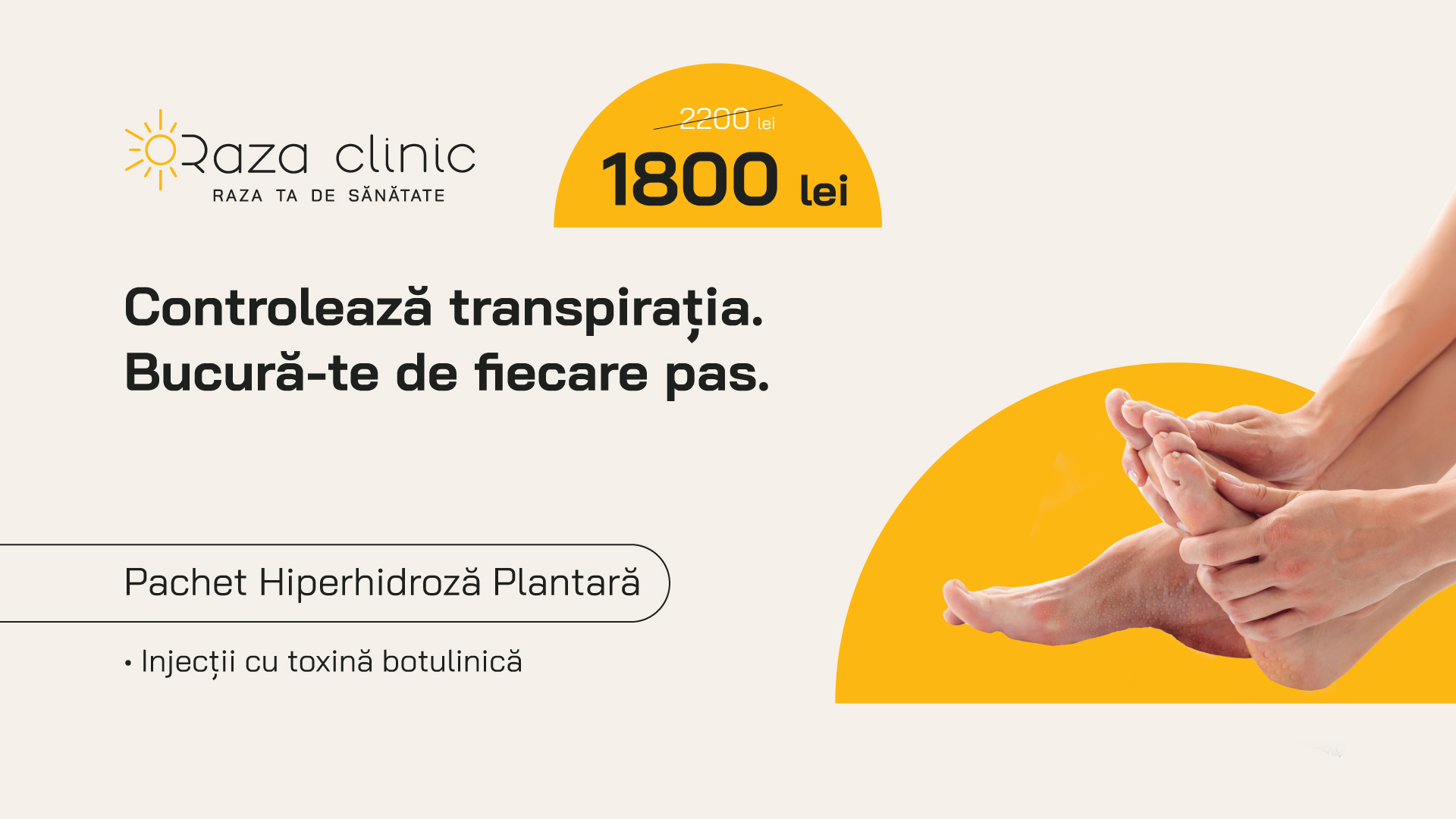 pachet hiperhidroza platara iasi